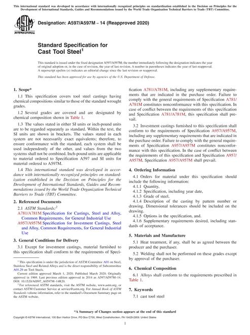 ASTM A597/A597M-14(2020) pdf