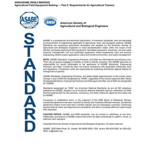 ASAE/ASABE S648-2 (R2024) pdf