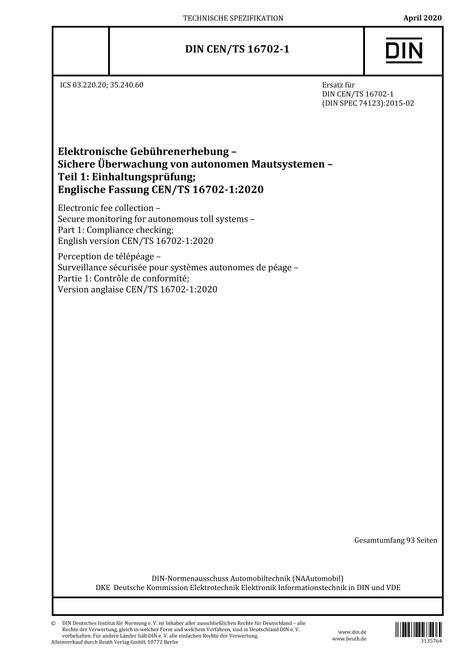 DIN CEN/TS 16702-1 pdf