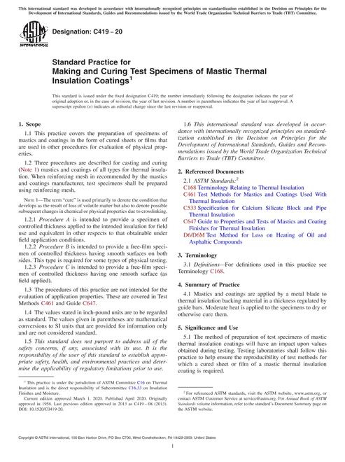 ASTM C419-20 pdf