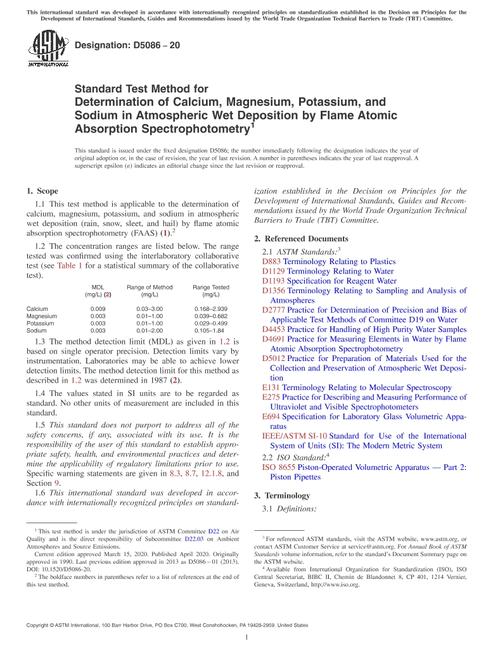 ASTM D5086-20 pdf