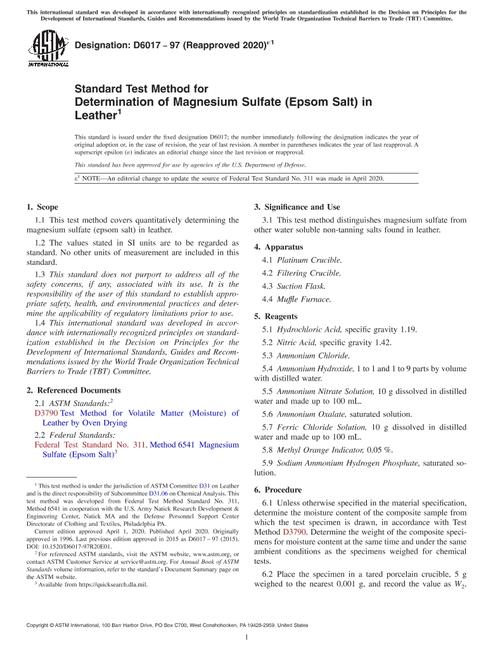 ASTM D6017-97(2020)e1 pdf