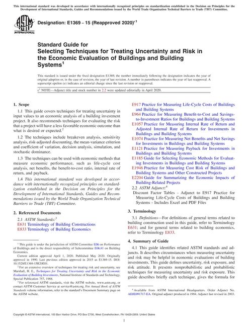 ASTM E1369-15(2020)e1 pdf