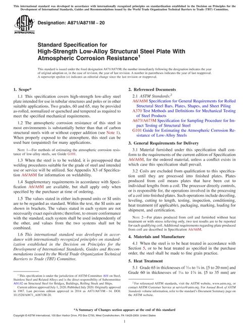 ASTM A871/A871M-20 pdf