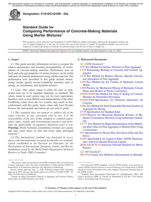 ASTM C1810/C1810M-20a pdf