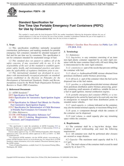 ASTM F2874-20 pdf