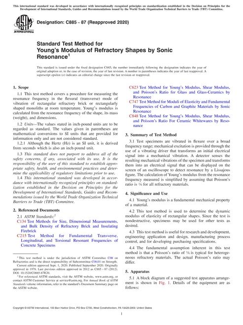 ASTM C885-87(2020) pdf