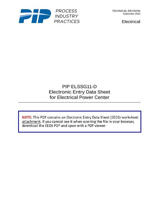 PIP ELSSG11 EEDS pdf