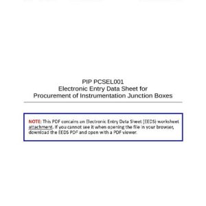 PIP PCSEL001 EEDS pdf