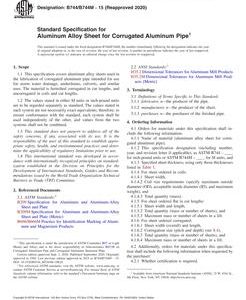 ASTM B744/B744M-15(2020) pdf