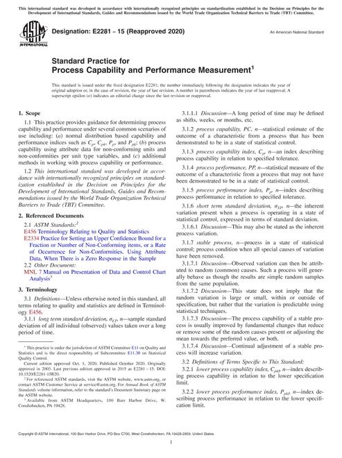 ASTM E2281-15(2020) pdf