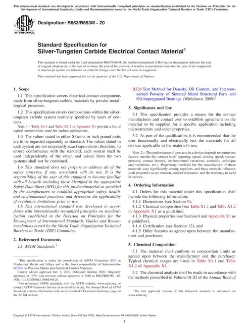 ASTM B663/B663M-20 pdf