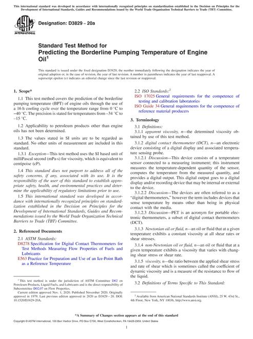 ASTM D3829-20a pdf