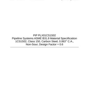 PIP PLX01CS1S02 pdf