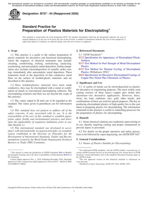 ASTM B727-04(2020) pdf