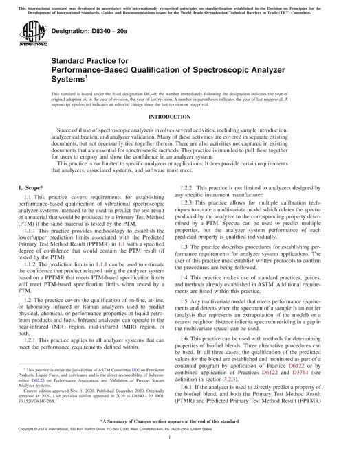 ASTM D8340-20a pdf