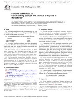 ASTM C133-97(2021) pdf