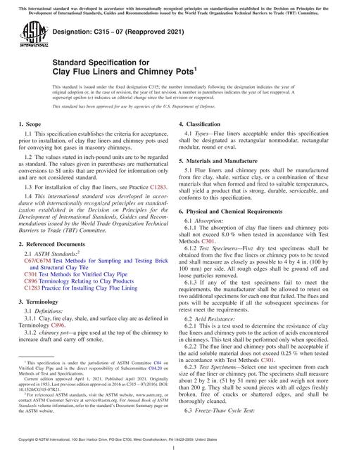 ASTM C315-07(2021) pdf