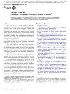 NACE TM0169-2021/ASTM G31-21 pdf