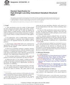 ASTM A572/A572M-21 pdf