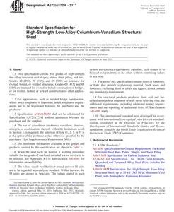 ASTM A572/A572M-21e1 pdf