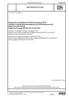 DIN CEN ISO/TS 21184 pdf