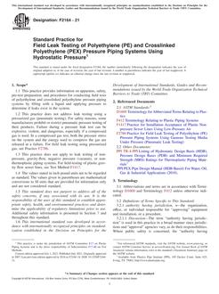 ASTM F2164-21 pdf