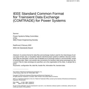 IEEE C37.111-1999 pdf