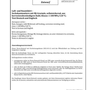 DIN 65545 - DRAFT pdf