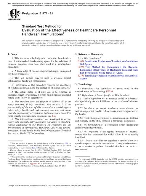 ASTM E1174-21 pdf