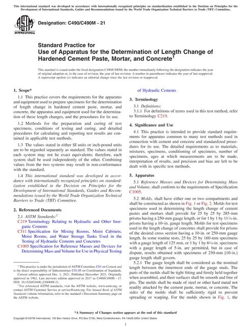 ASTM C490/C490M-21 pdf