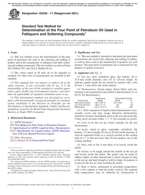 ASTM D5346-17(2021) pdf