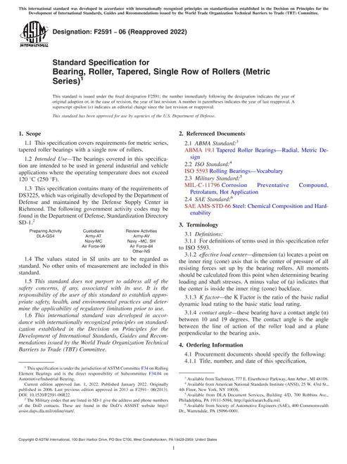 ASTM F2591-06(2022) pdf