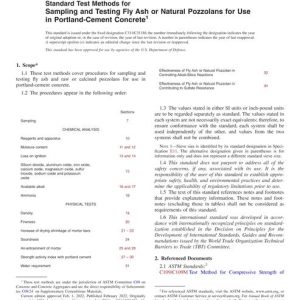 ASTM C311/C311M-22 pdf