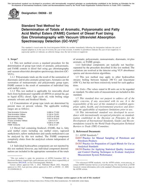 ASTM D8368-22 pdf