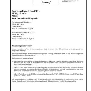 DIN 8074 - DRAFT pdf