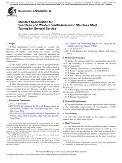 ASTM A789/A789M-22 pdf