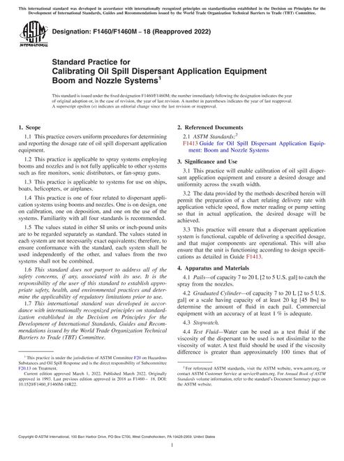 ASTM F1460/F1460M-18(2022) pdf