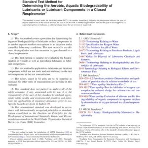 ASTM D6731-22 pdf