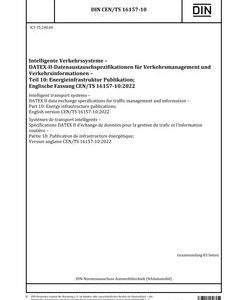 DIN CEN/TS 16157-10 pdf