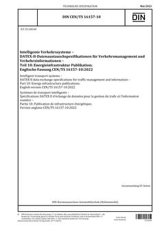 DIN CEN/TS 16157-10 pdf