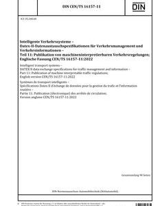 DIN CEN/TS 16157-11 pdf