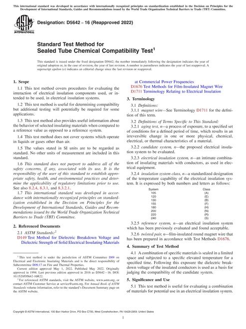 ASTM D5642-16(2022) pdf