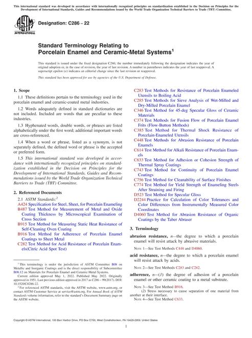 ASTM C286-22 pdf