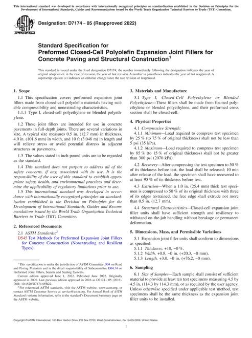 ASTM D7174-05(2022) pdf