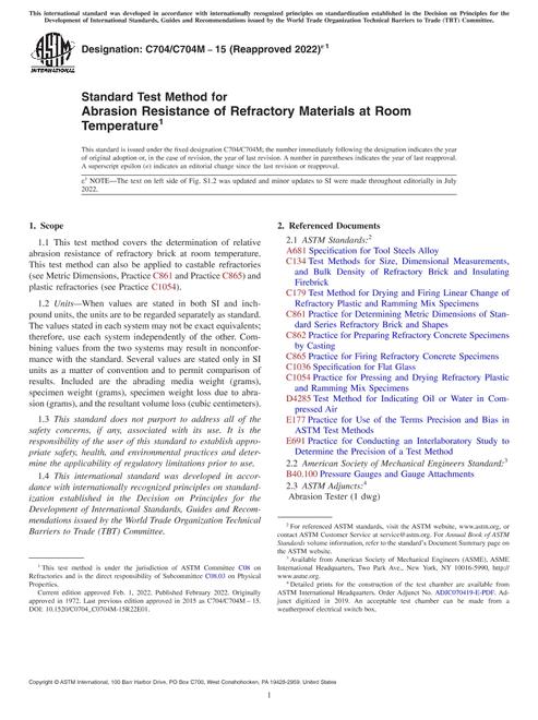 ASTM C704/C704M-15(2022)e1 pdf