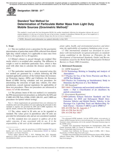 ASTM D8108-21e1 pdf