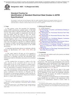 ASTM A664-15(2022) pdf