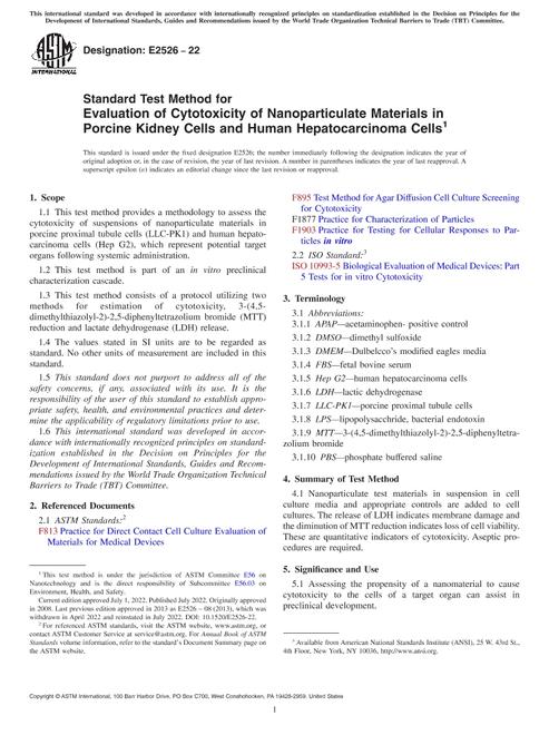 ASTM E2526-22 pdf