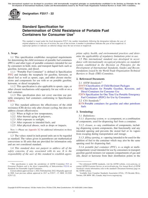 ASTM F2517-22 pdf